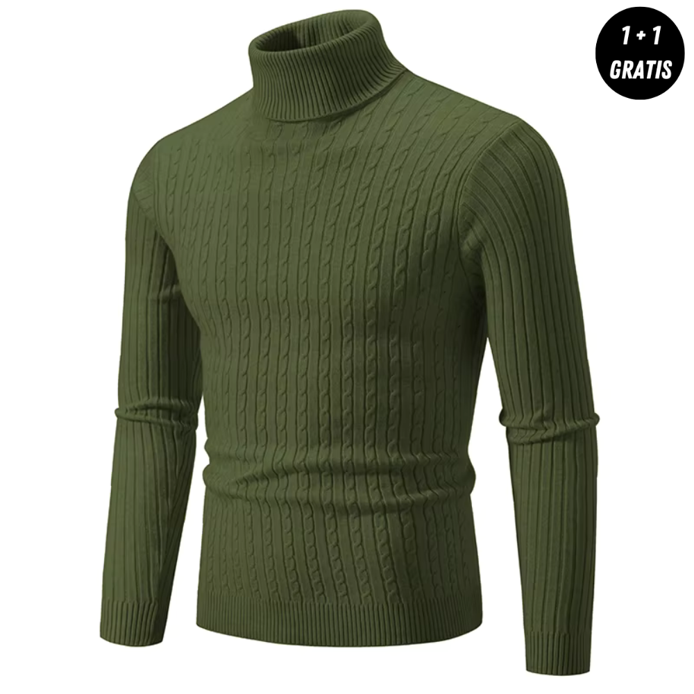 Sommerfeld™ | Gemütlicher Rollkragen-Strickpullover