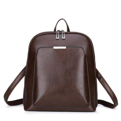 Eleganter Rucksack mit Doppelreißverschluss – Klassisches Design