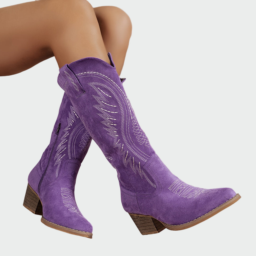 Sommerfeld™ | Stilvolle bestickte Western-Stiefel