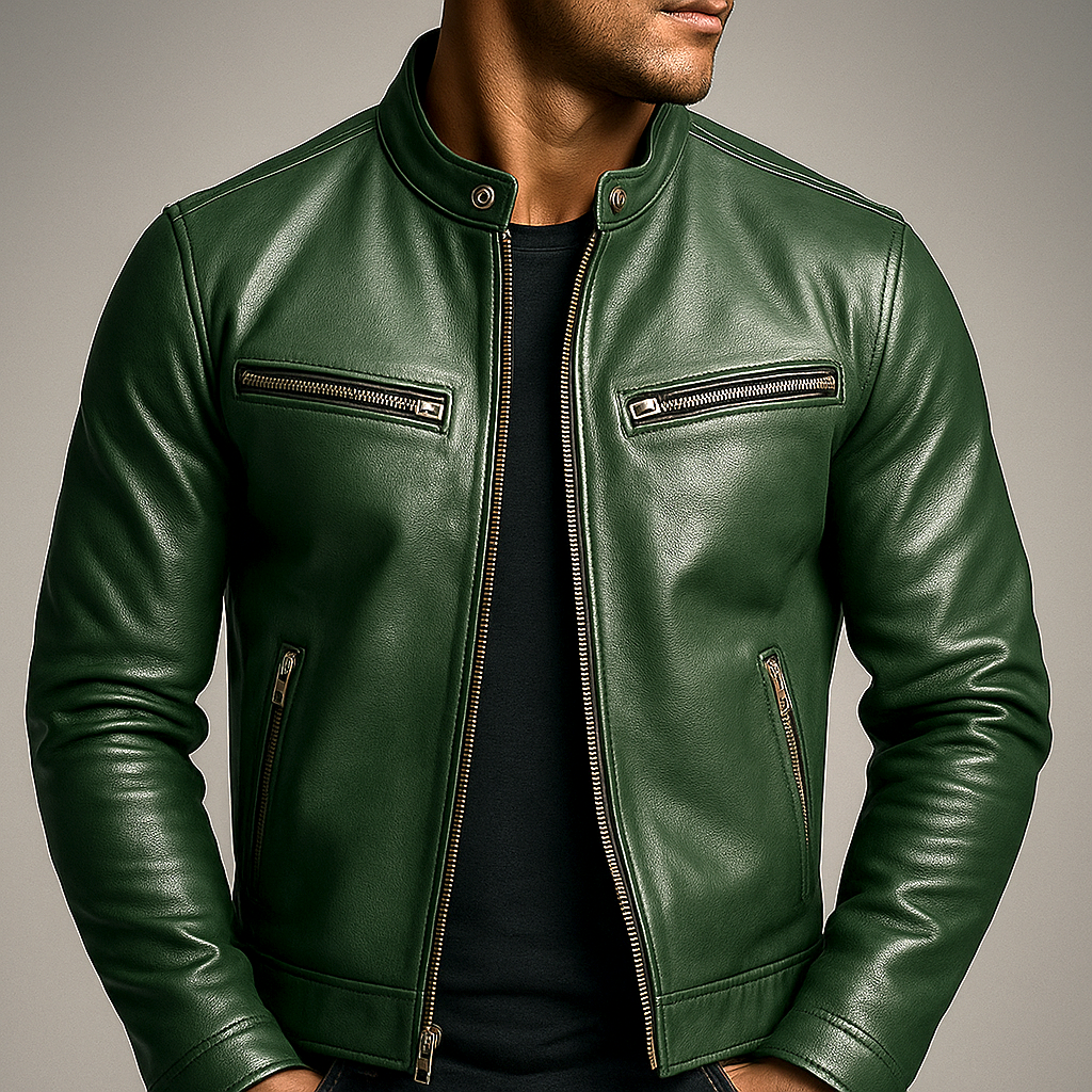 Sommerfeld | Klassische Vintage Lederjacke
