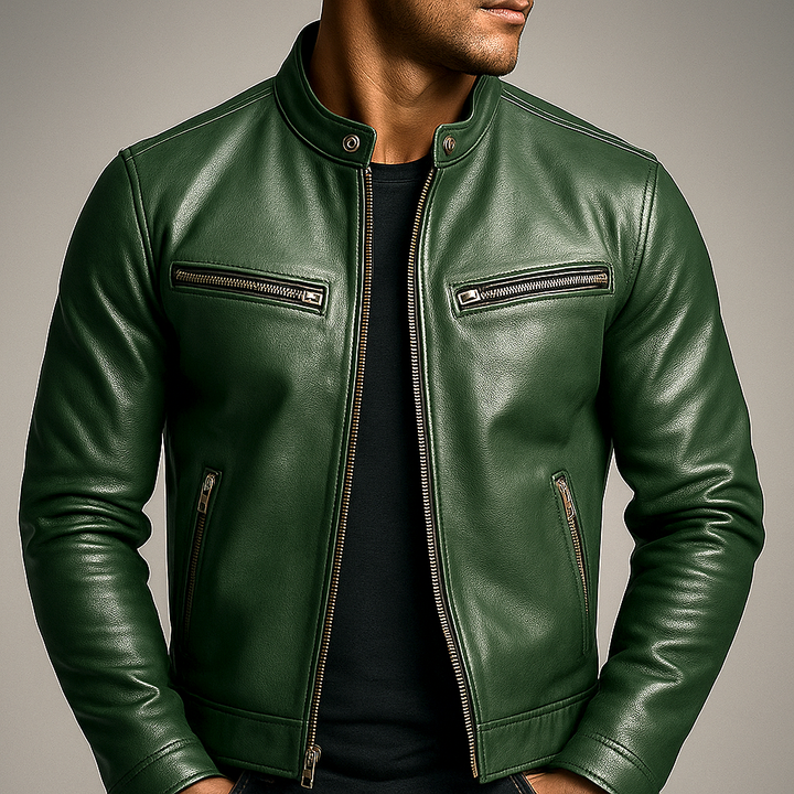 Sommerfeld | Klassische Vintage Lederjacke