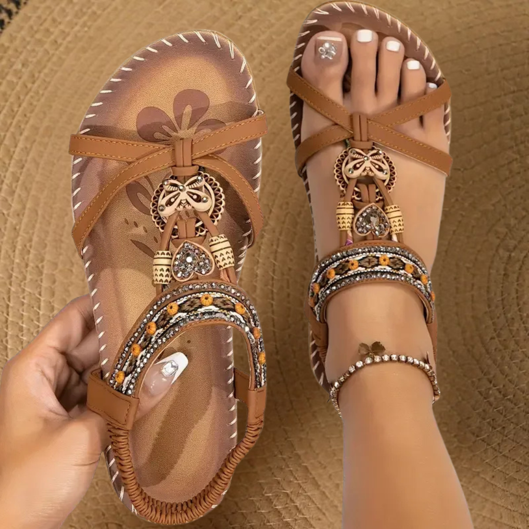 Sommerfeld | Damen Sandalen im Ibiza-Design