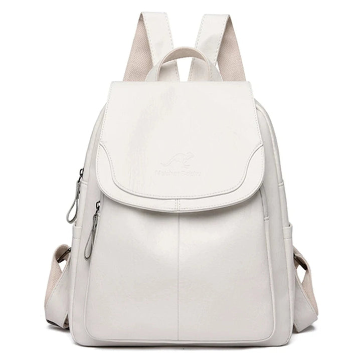 Eda | Leder-Rucksack mit Diebstahlschutz