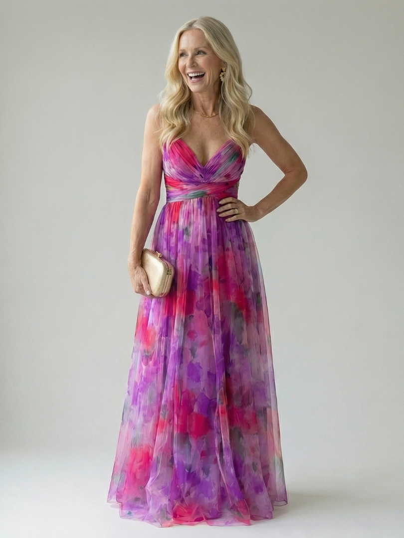 Savenora | Soft Wrap Maxi Kleid