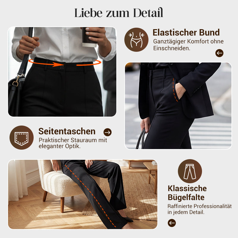 Sommerfeld | Damen Hochtaillierte Anzughose (Kaufe 1, Erhalte 1 GRATIS)