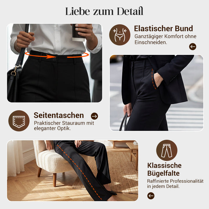 Sommerfeld | Damen Hochtaillierte Anzughose (Kaufe 1, Erhalte 1 GRATIS)