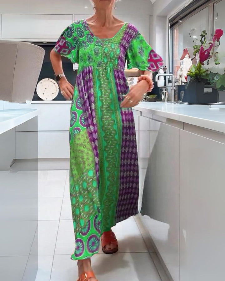 Ash™ - Buntes Boho-Kleid