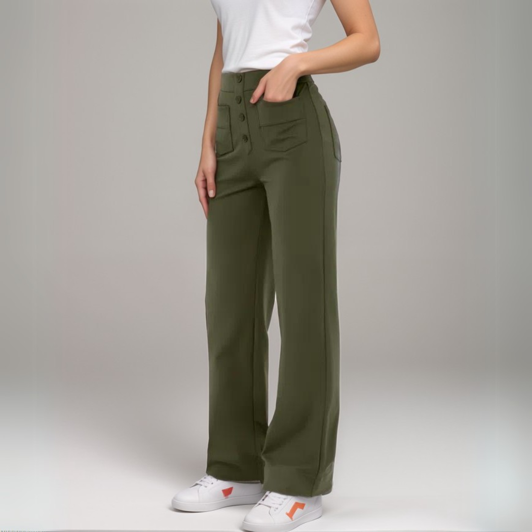 Sommerfeld | Hochtaillierte Elastische Hose