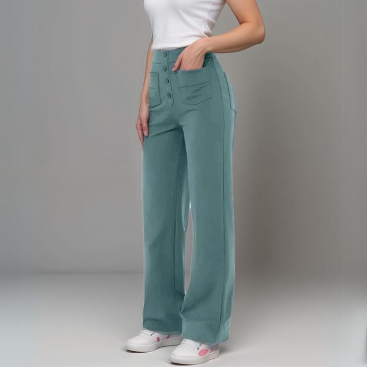Sommerfeld | Hochtaillierte Elastische Hose