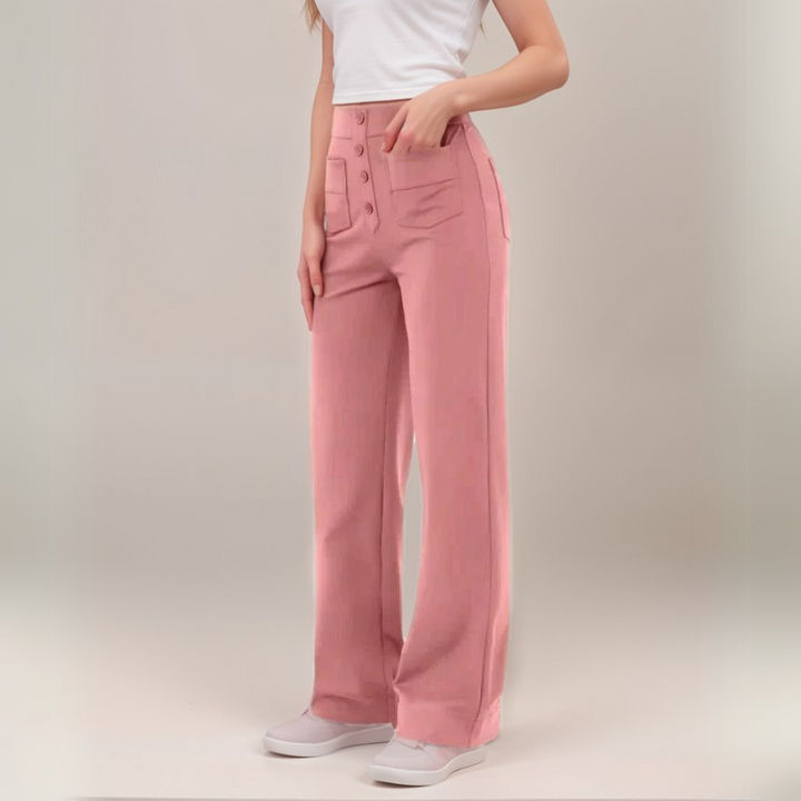 Sommerfeld | Hochtaillierte Elastische Hose