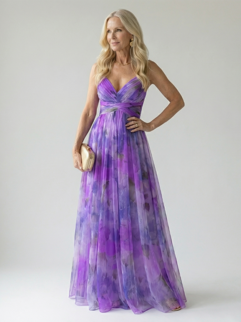 Savenora | Soft Wrap Maxi Kleid
