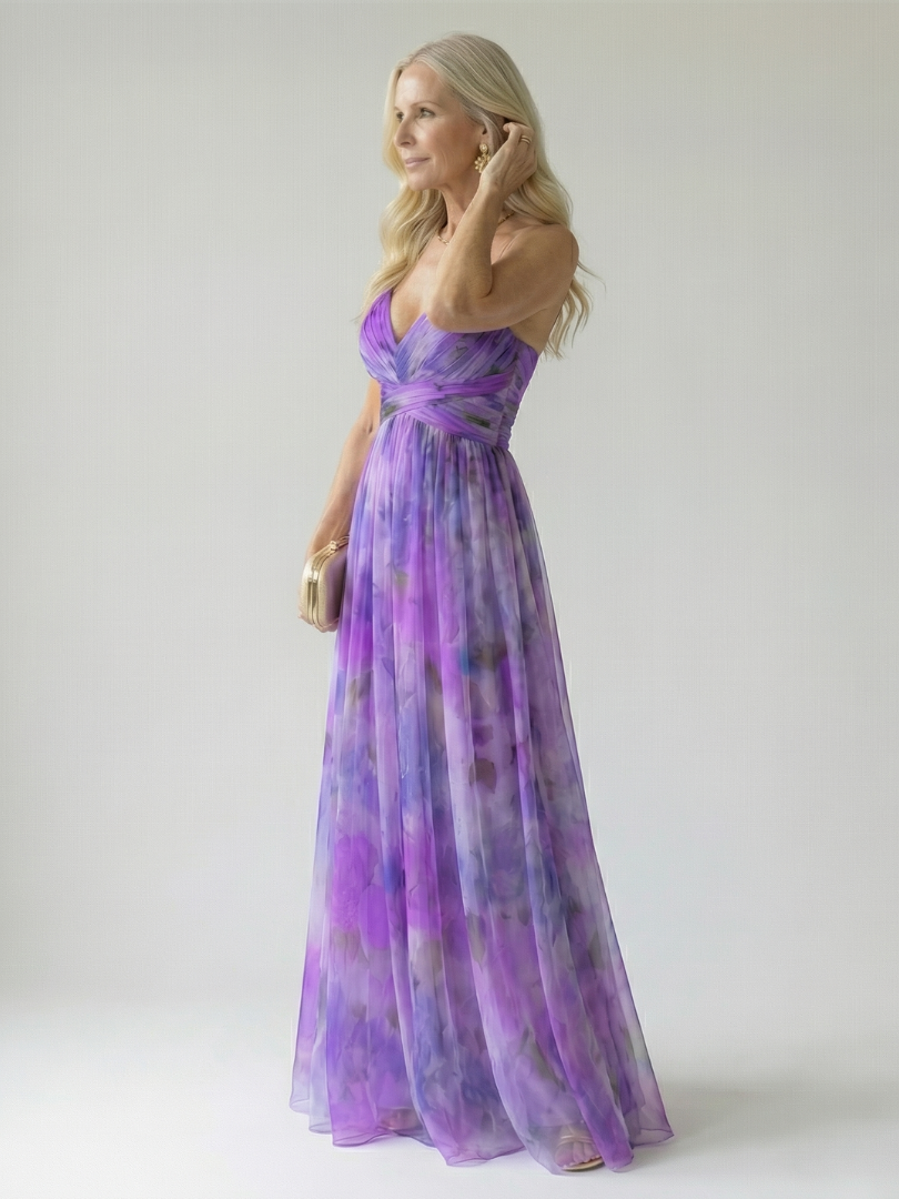 Savenora | Soft Wrap Maxi Kleid