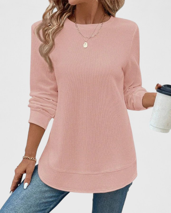 Arvenne | Elegantes Top mit seitlichem Schlitz