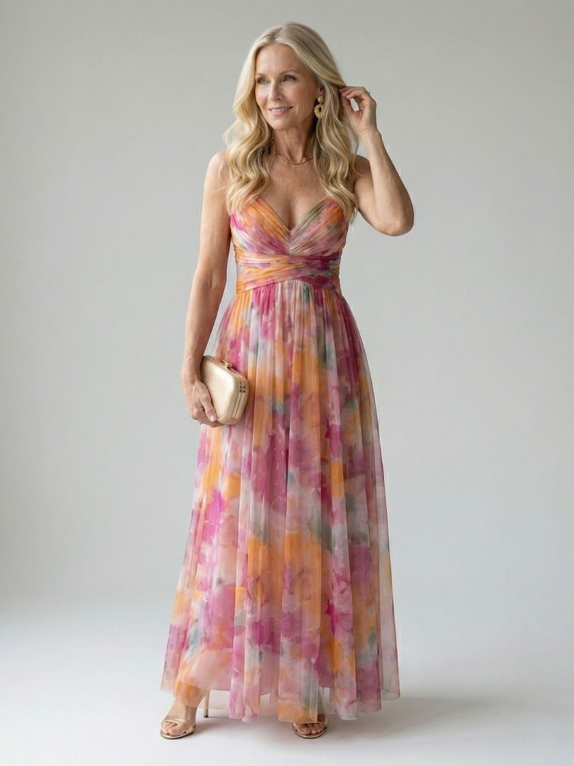 Savenora | Soft Wrap Maxi Kleid