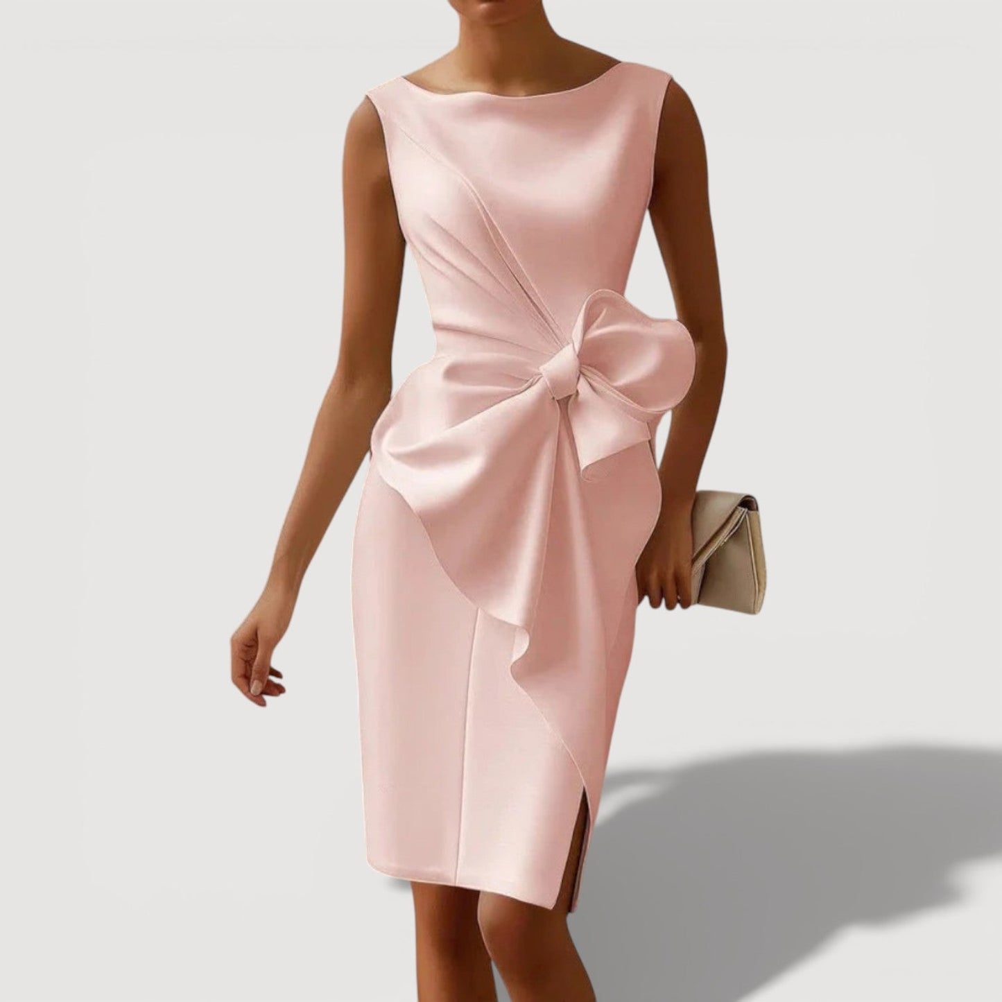 Kenya™ – Tailliertes Midi-Kleid