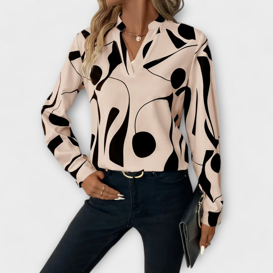 Zaylith | Elegante Bluse mit V-Ausschnitt