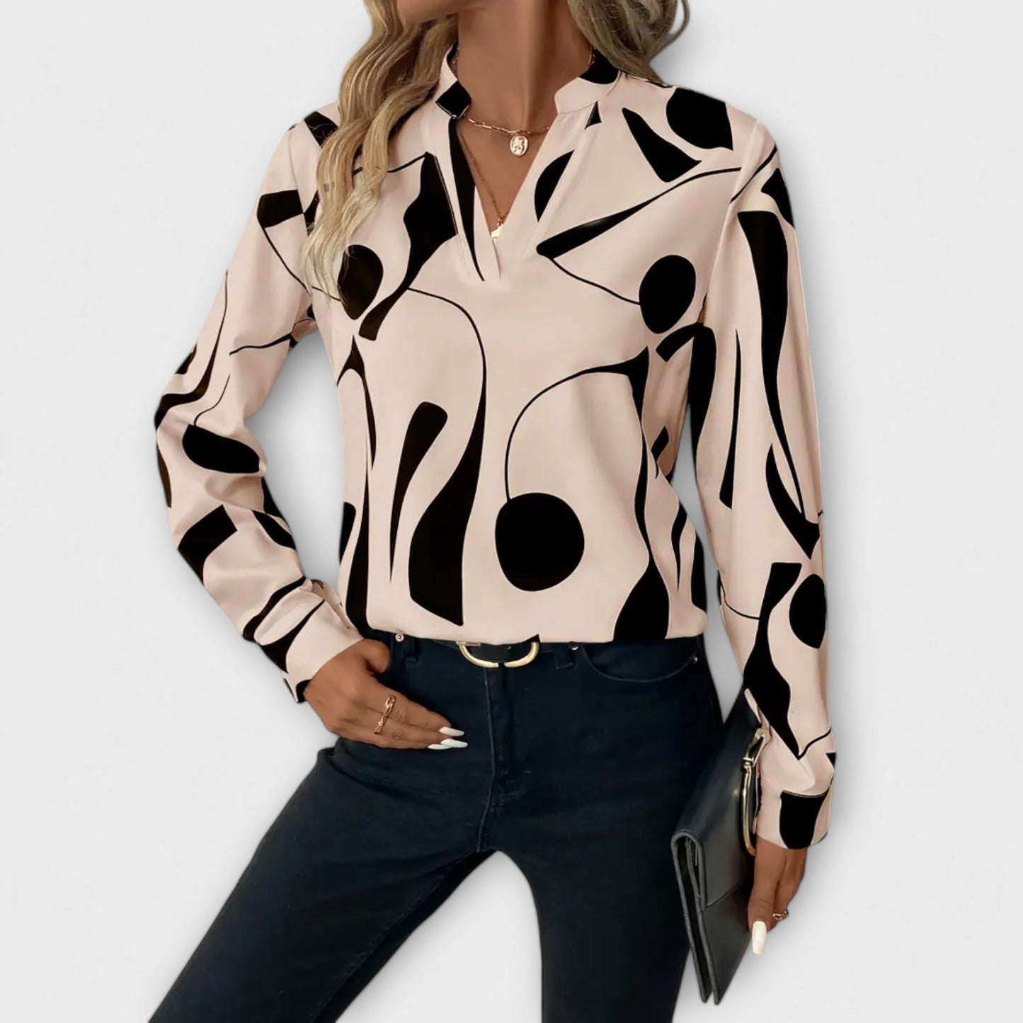 Zaylith | Elegante Bluse mit V-Ausschnitt
