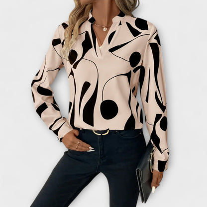 Zaylith | Elegante Bluse mit V-Ausschnitt