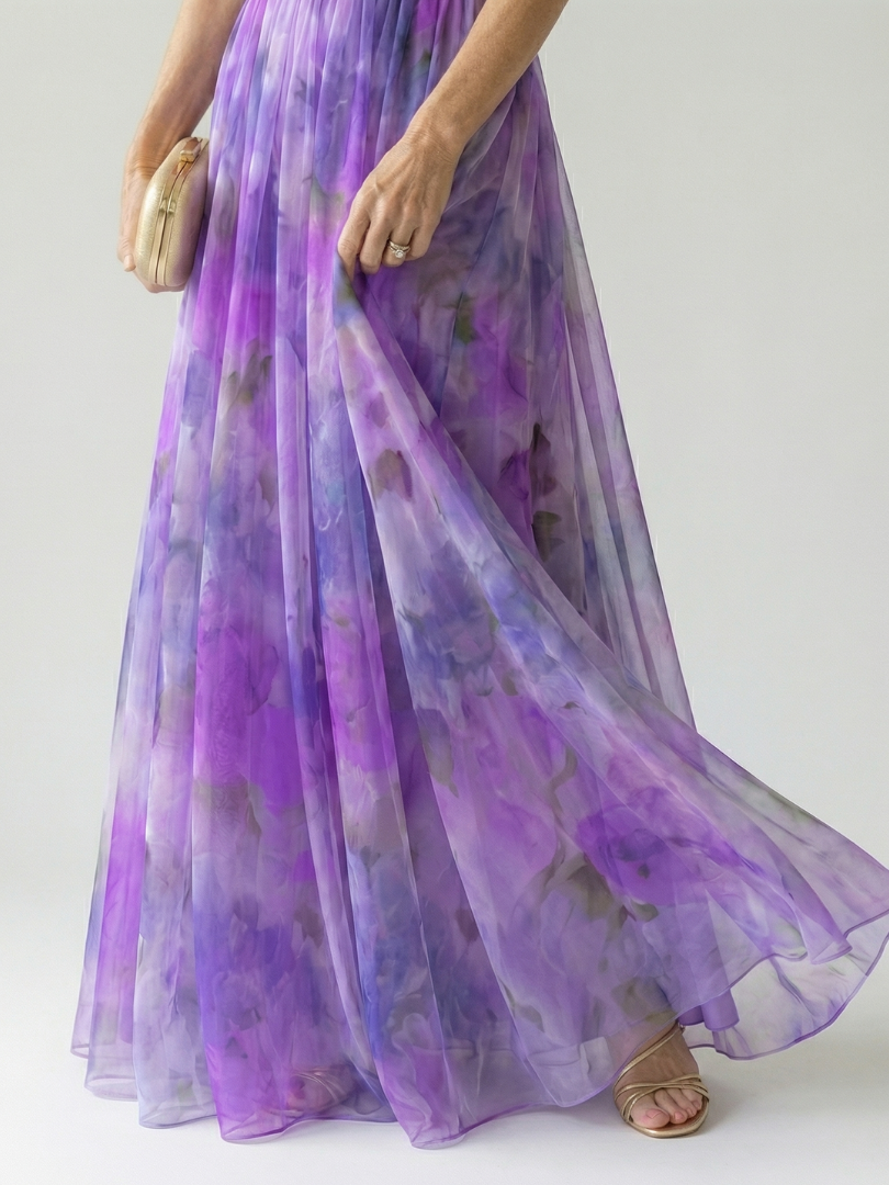 Savenora | Soft Wrap Maxi Kleid