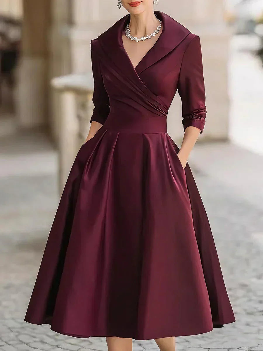 Sommerfeld | Stilvolles Satin Kleid