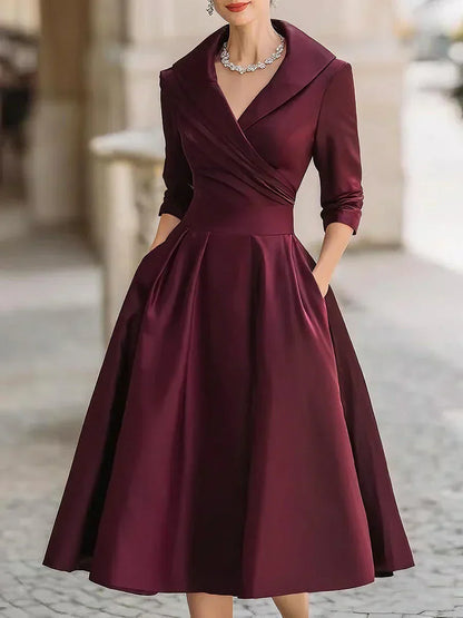 Sommerfeld | Stilvolles Satin Kleid