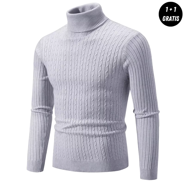 Sommerfeld™ | Gemütlicher Rollkragen-Strickpullover