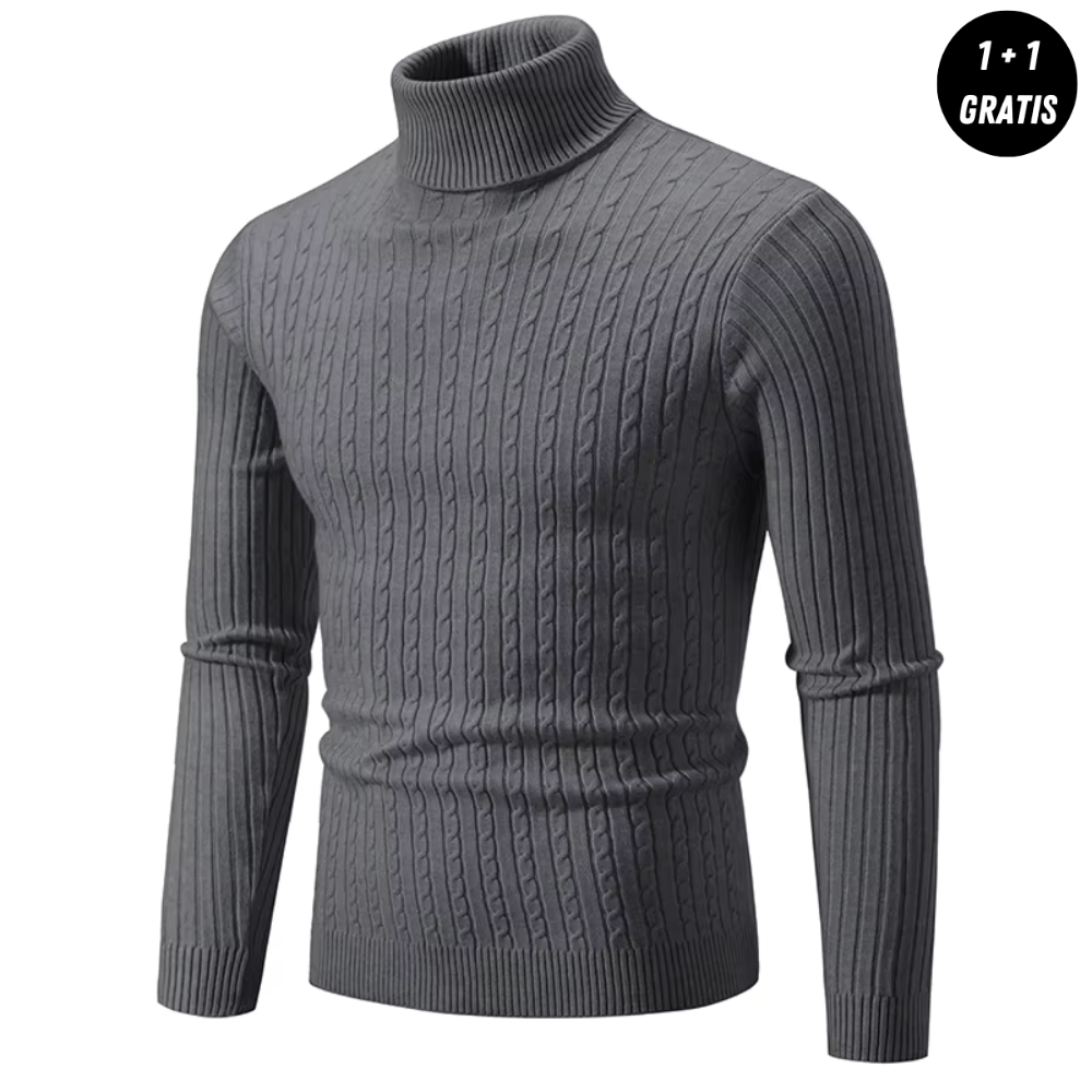Sommerfeld™ | Gemütlicher Rollkragen-Strickpullover