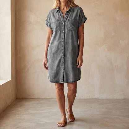 Eloira™ – Mid-Length Casual Dress