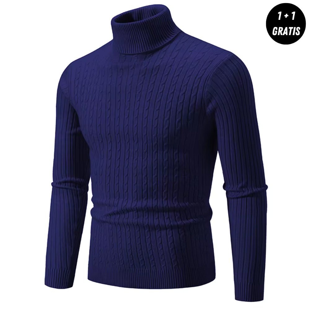 Sommerfeld™ | Gemütlicher Rollkragen-Strickpullover