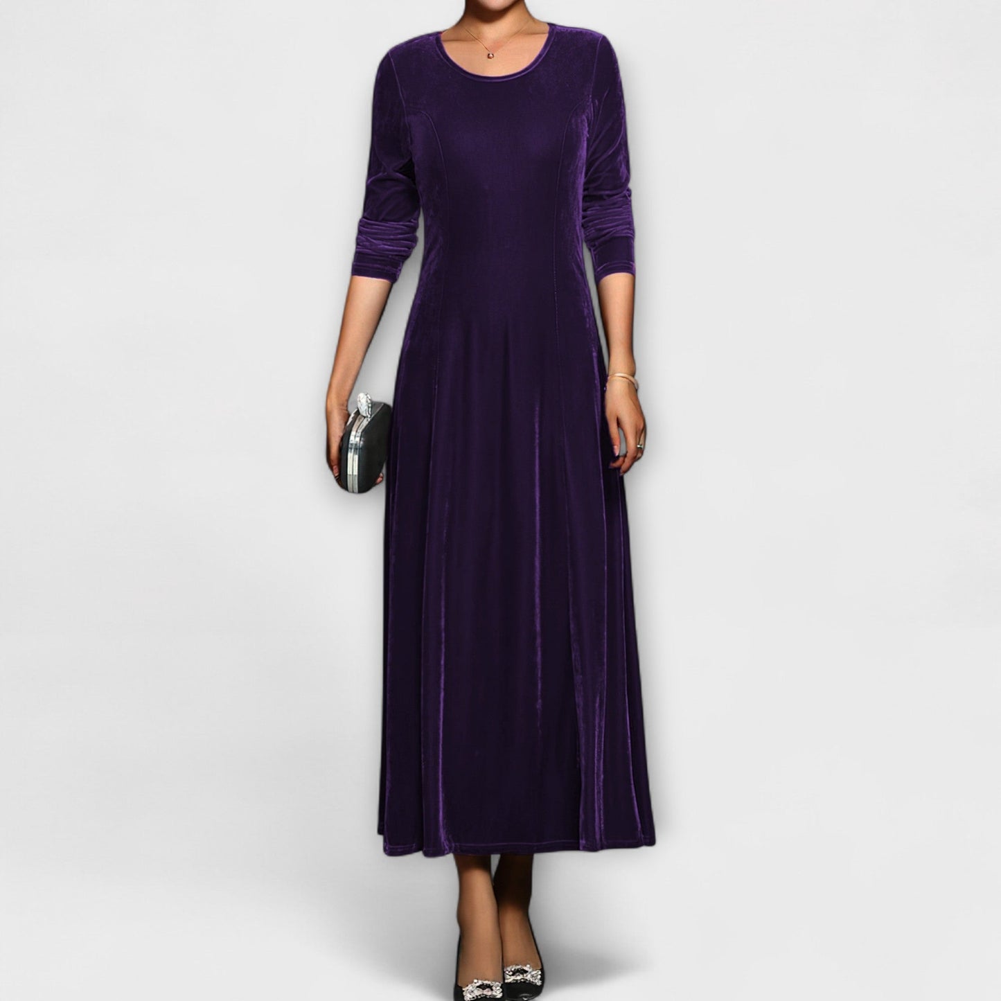 Marilou™ – Luxuriöses Samtkleid