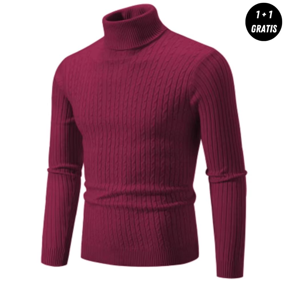 Sommerfeld™ | Gemütlicher Rollkragen-Strickpullover
