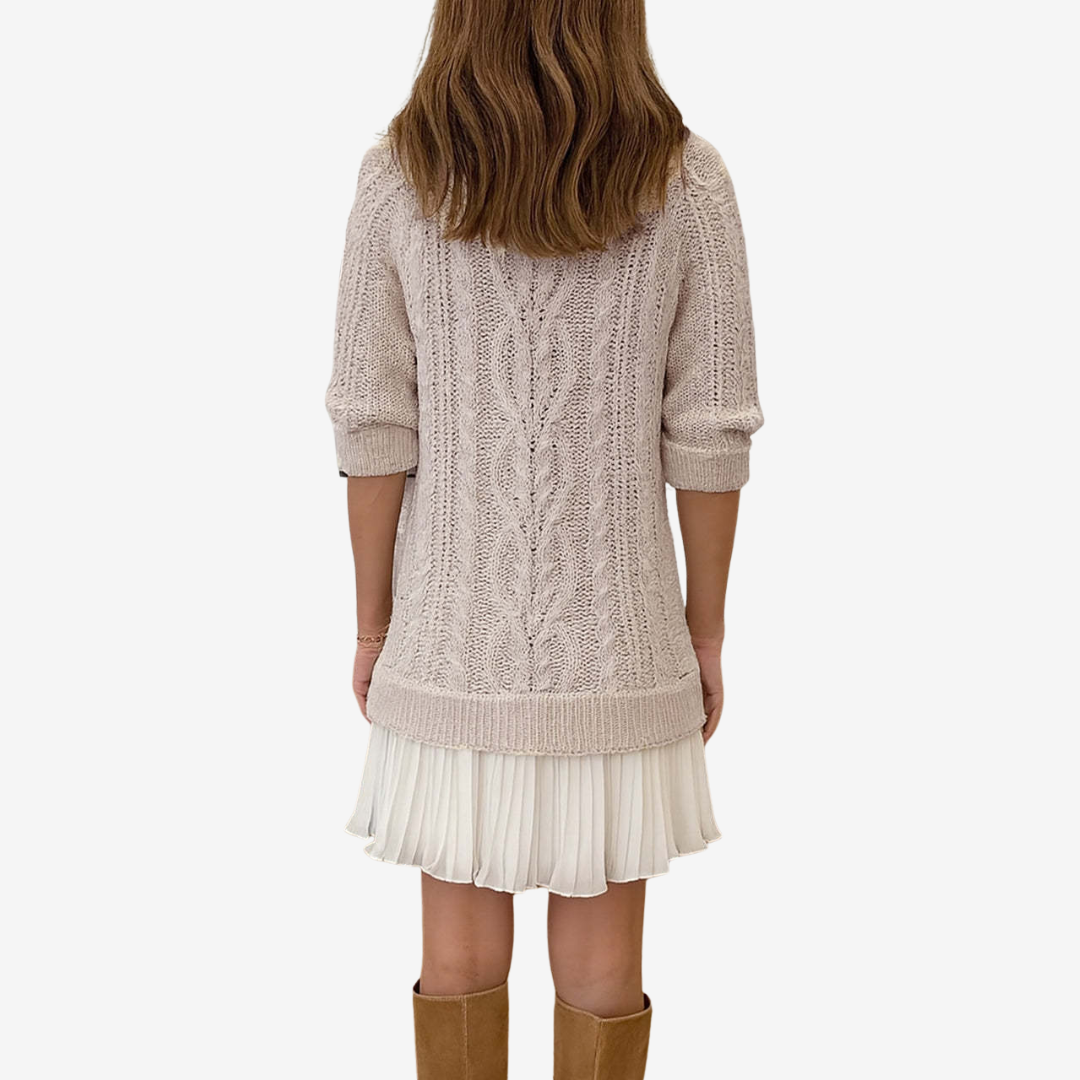 Trivora™ - Elegantes und Gemütliches Strickkleid