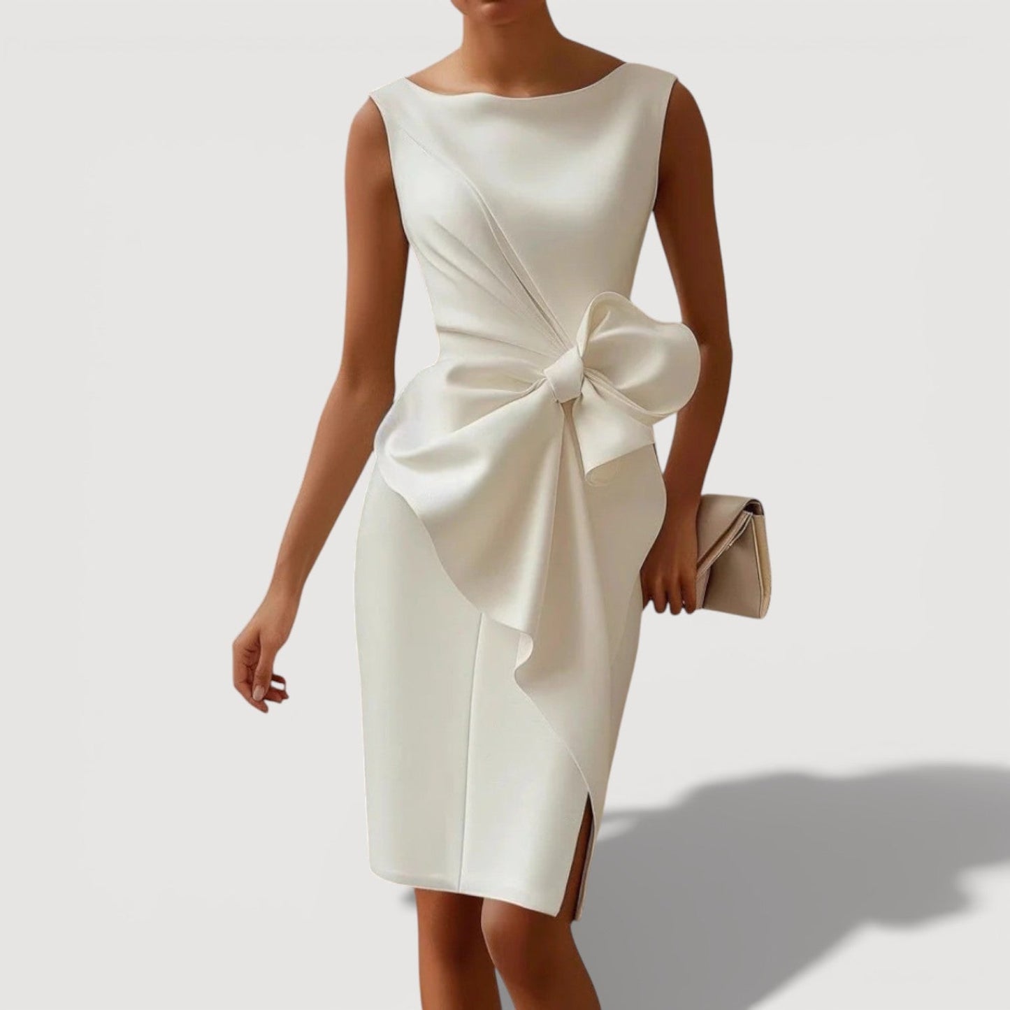 Kenya™ – Tailliertes Midi-Kleid