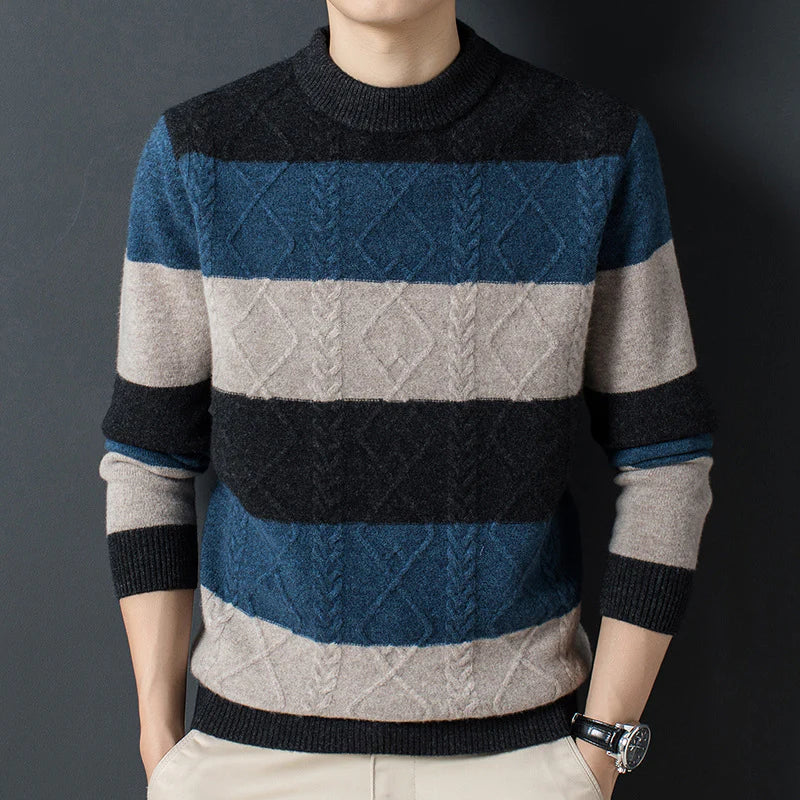 Sommerfeld™ | Eleganter Jacquard-Pullover für wohlige Wärme an kalten Tagen