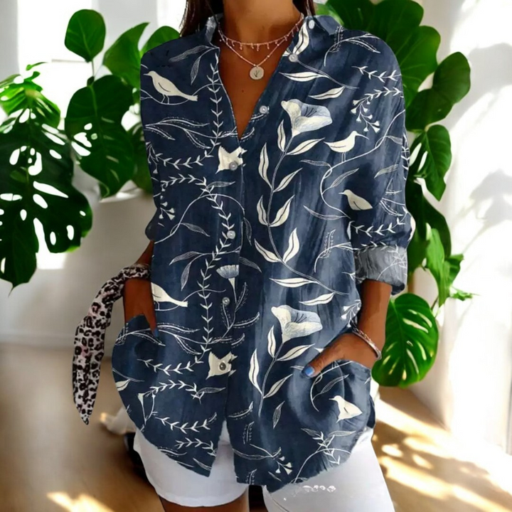 Irelle | Elegante Bluse im floralen Design