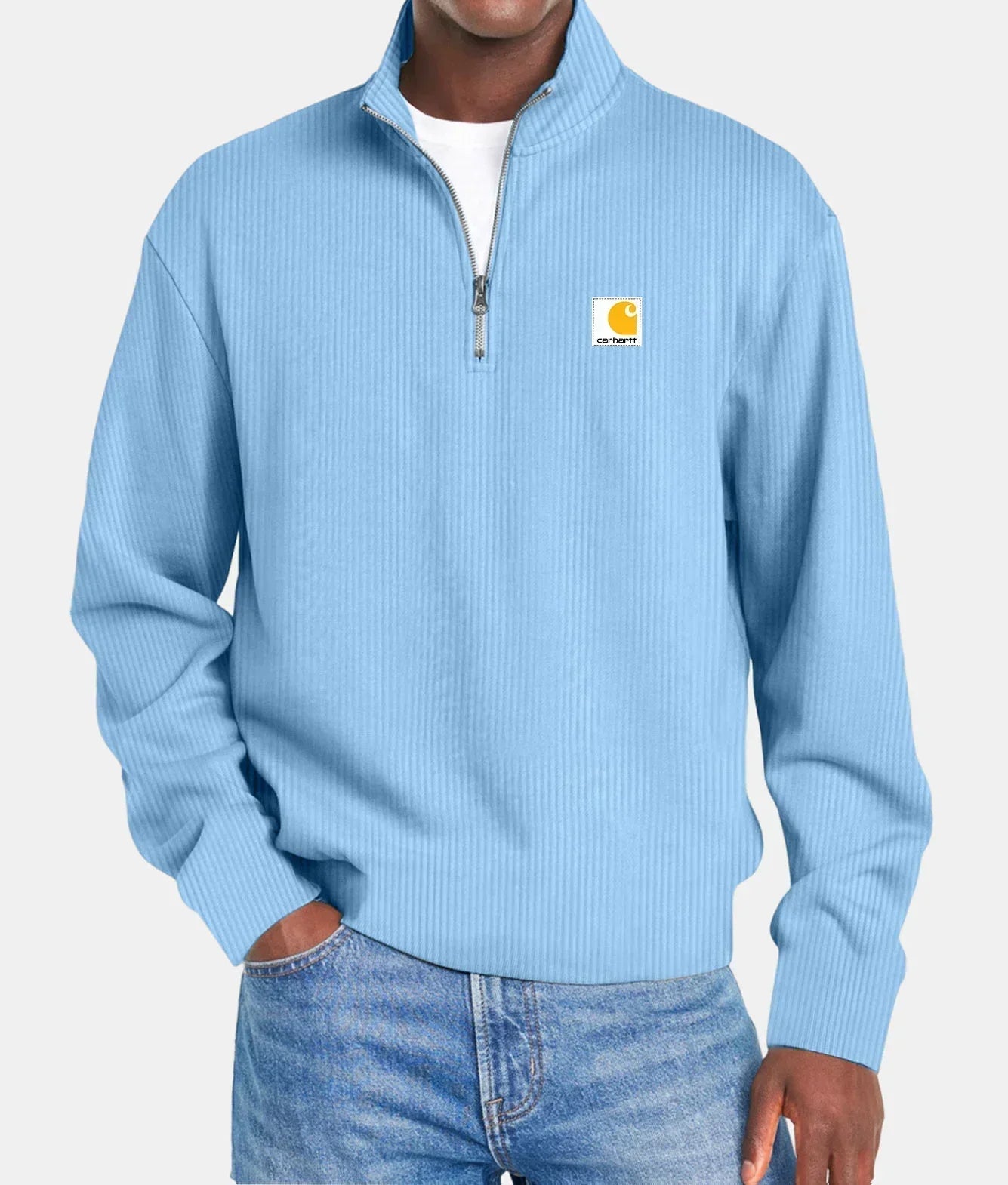 Rentos Langärmlige Casual-Jacke mit Reißverschluss