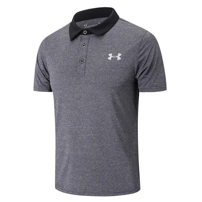 Moisture-Wicking Stretch Golf Polo Shirt