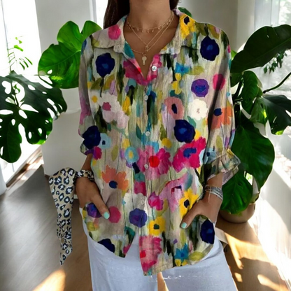 Irelle | Elegante Bluse im floralen Design