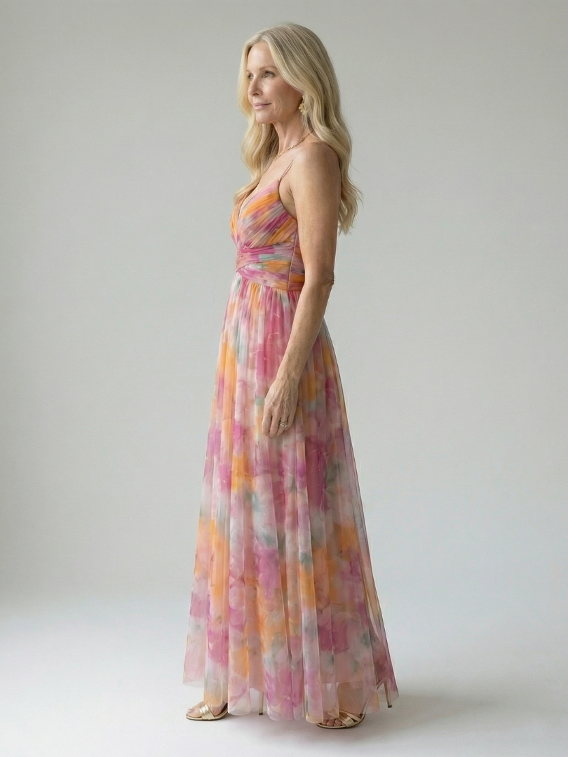 Savenora | Soft Wrap Maxi Kleid