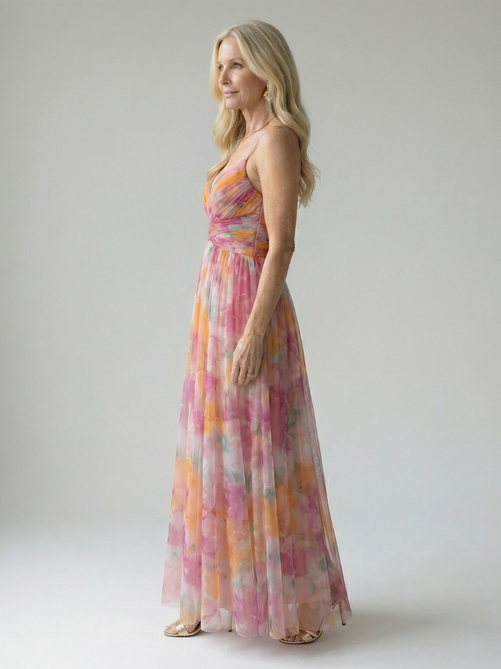 Savenora | Soft Wrap Maxi Kleid