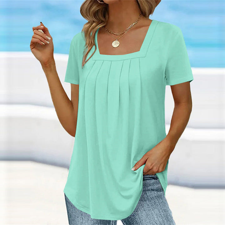 Nami | Elegante Bluse mit quadratischem Ausschnitt