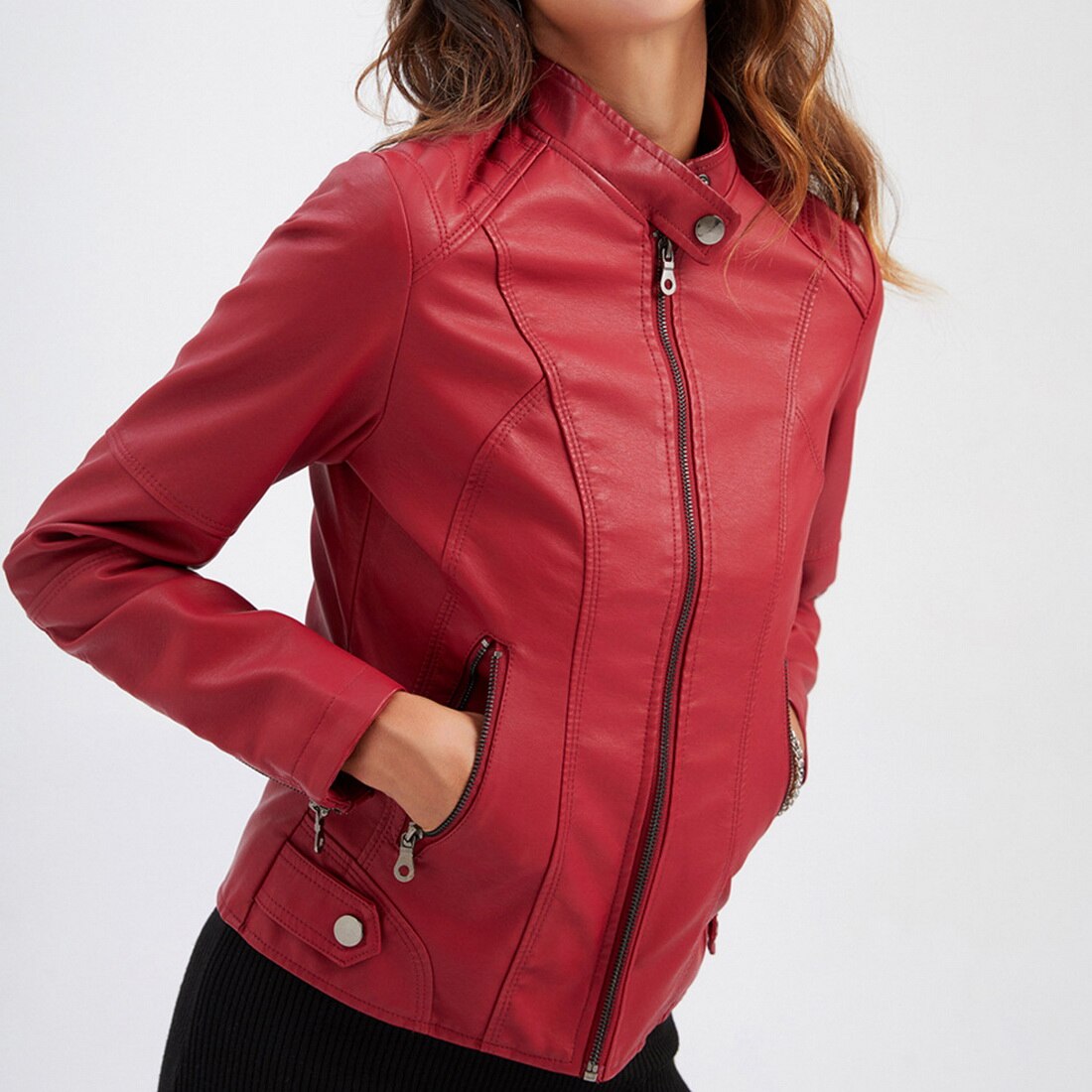 Sommerfeld™ | Damen Lederjacke – Modell Diana
