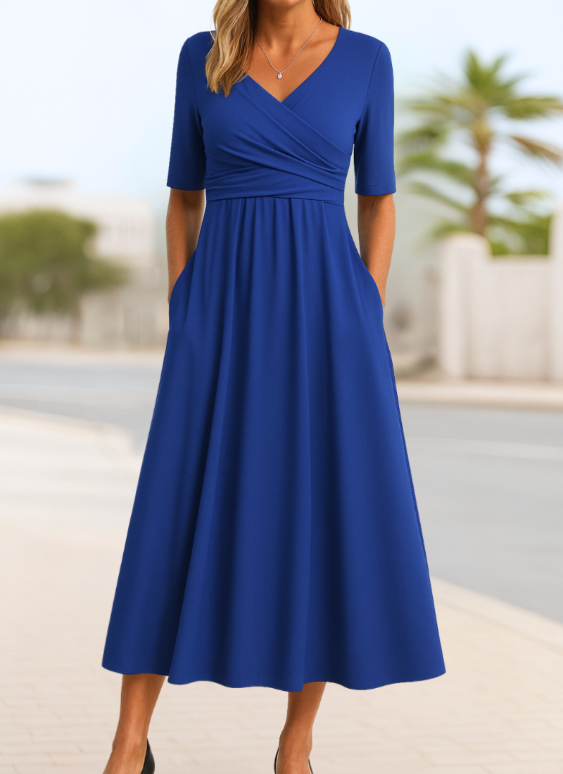 Nica™ - Elegantes Wickelkleid