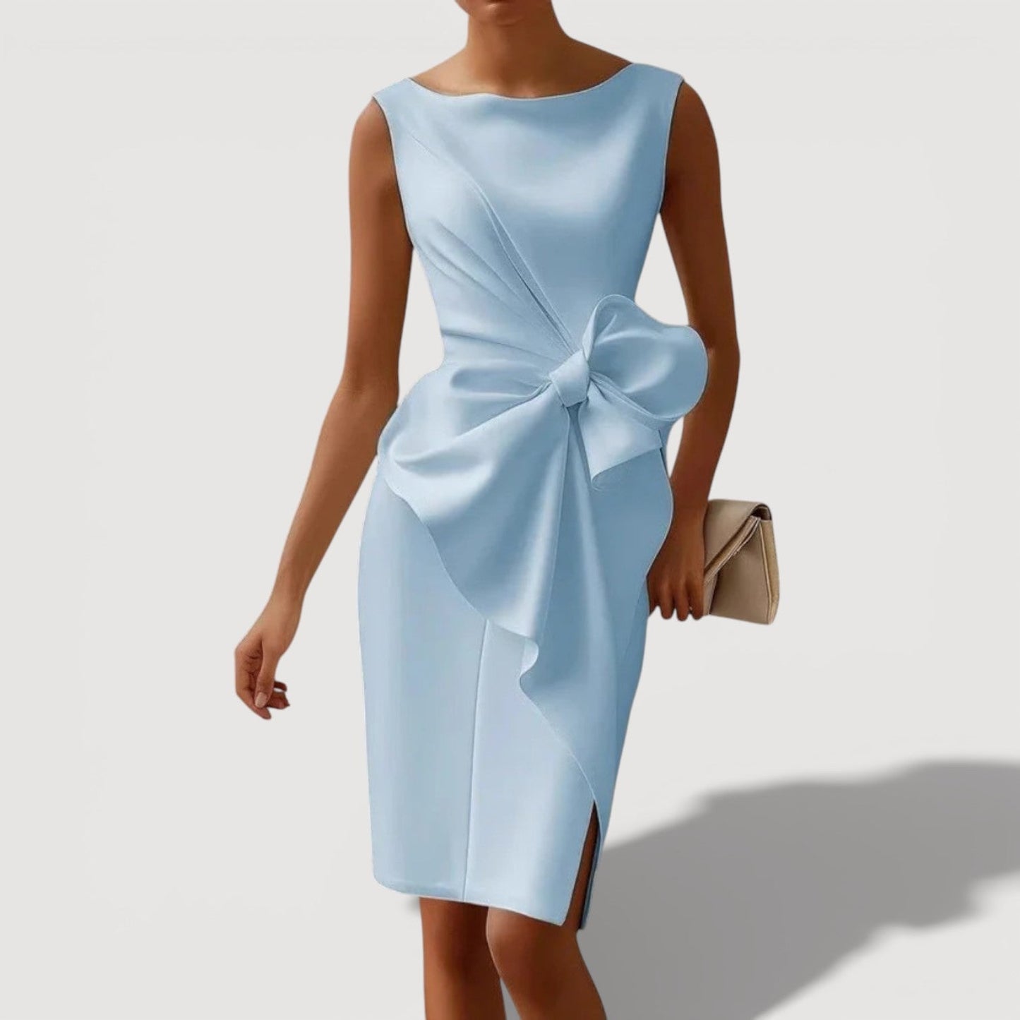 Kenya™ – Tailliertes Midi-Kleid