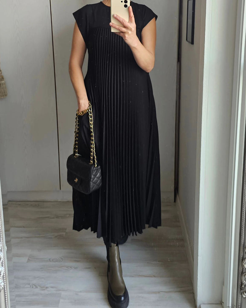 Petra™ – Klassisches und Bequemes Plissékleid