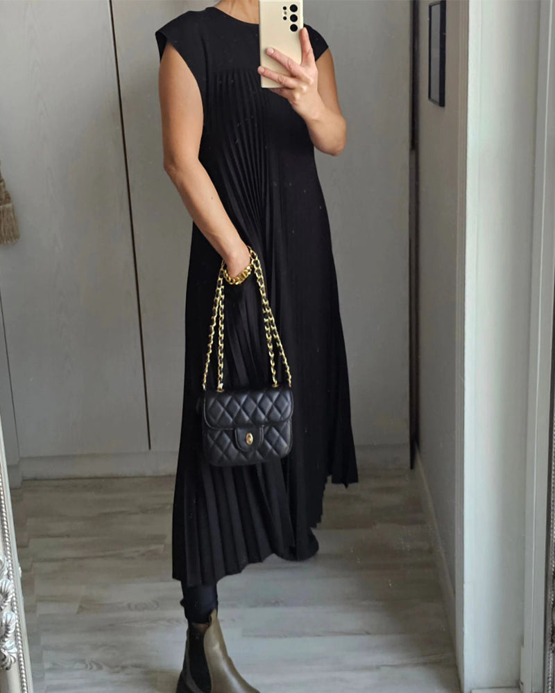 Petra™ – Klassisches und Bequemes Plissékleid