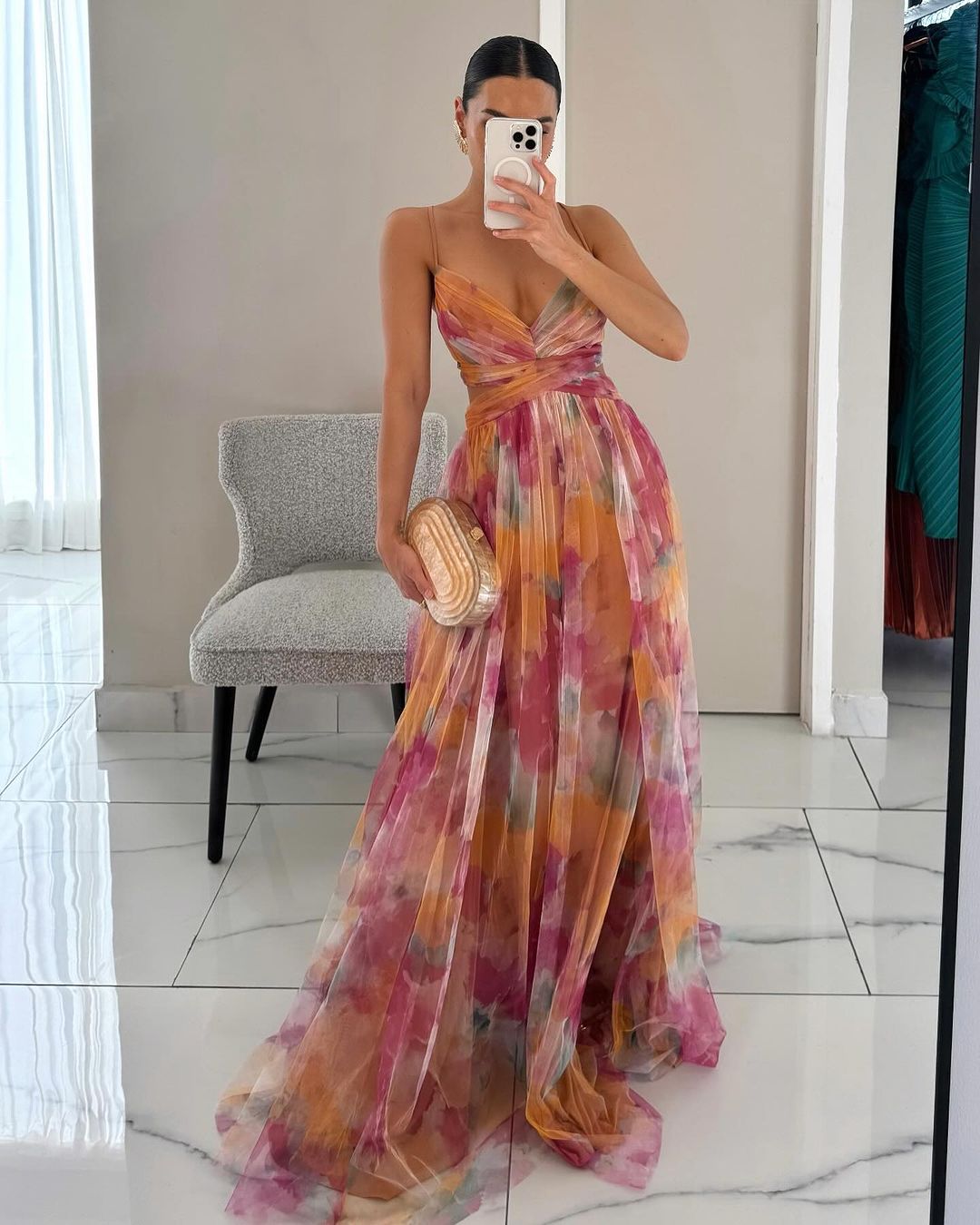 GISELLE | Maxi Dress in Chiffon