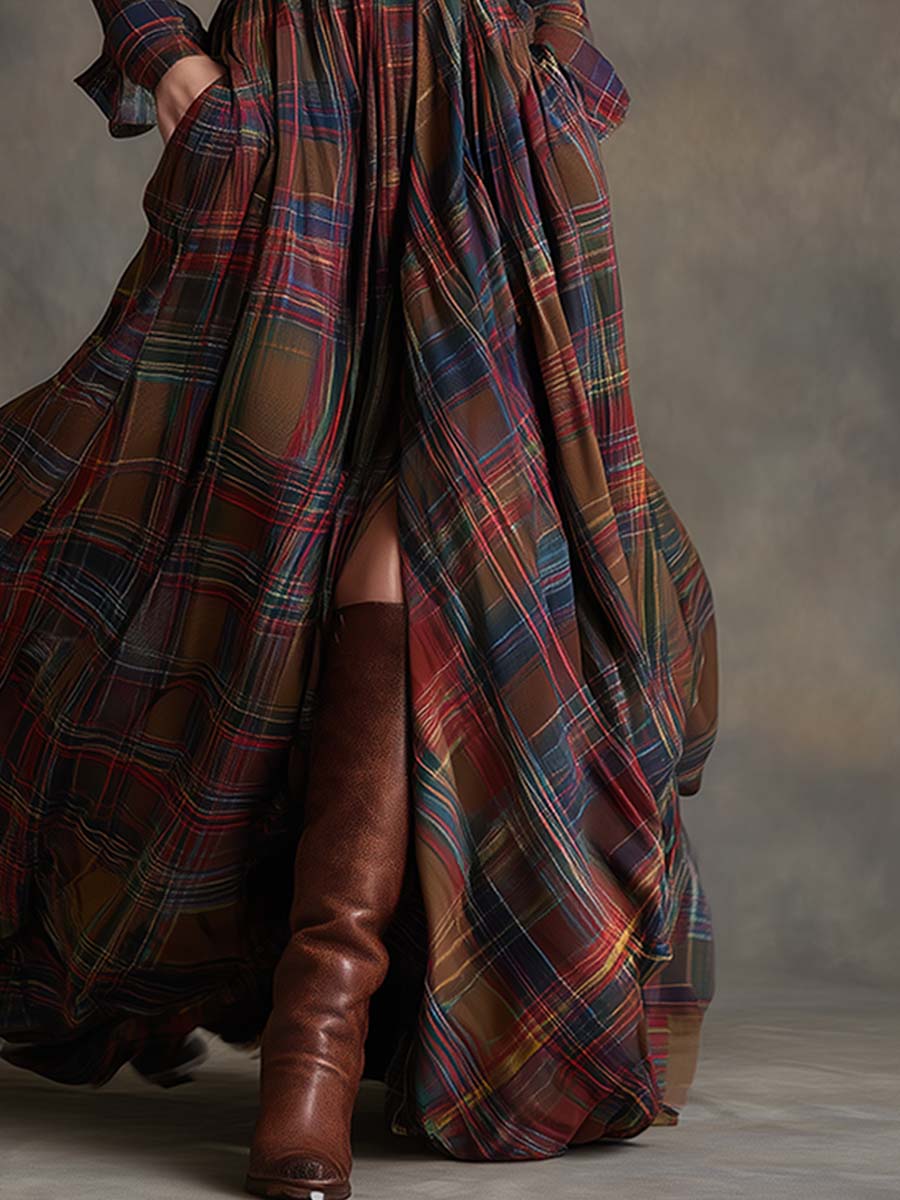 Emilia | Hemdblusenkleid mit Taillengürtel