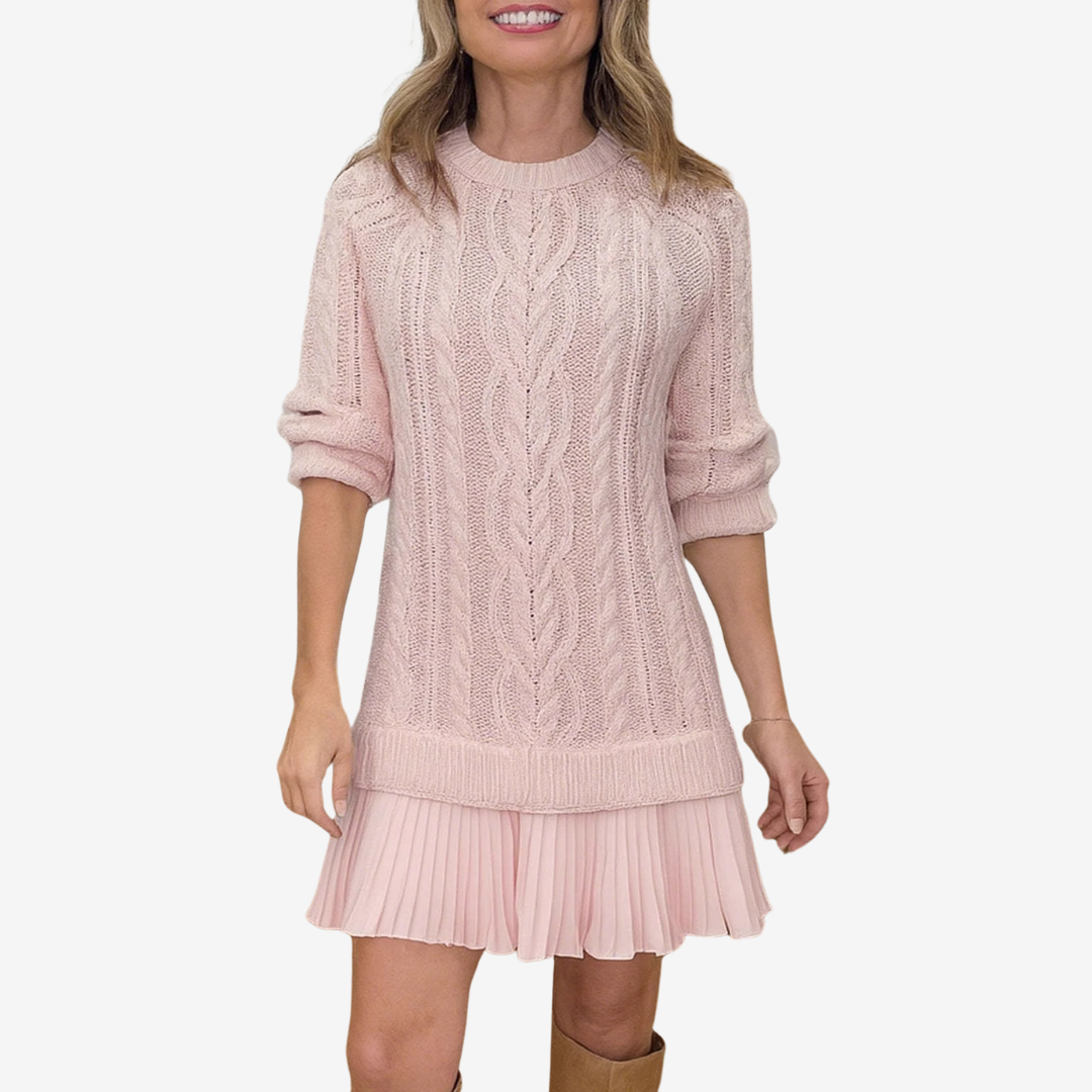 Trivora™ - Elegantes und Gemütliches Strickkleid