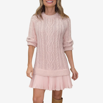Trivora™ - Elegantes und Gemütliches Strickkleid